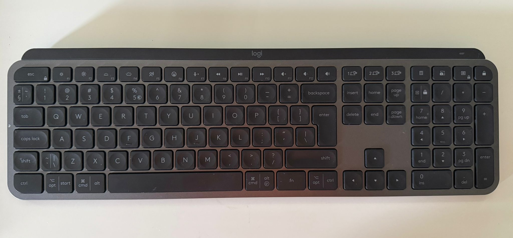 logitech mx keys